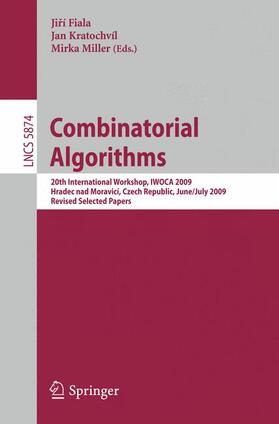 Fiala / Miller / Kratochvil |  Combinatorial Algorithms | Buch |  Sack Fachmedien