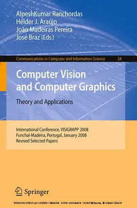 Ranchordas / Araújo / Madeiras Pereira |  Computer Vision and Computer Graphics - Theory and Applications | eBook | Sack Fachmedien