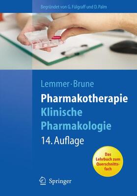 Lemmer / Brune / Palm |  Pharmakotherapie | Buch |  Sack Fachmedien