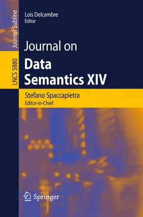 Delcambre / Spaccapietra |  Journal on Data Semantics XIV | Buch |  Sack Fachmedien