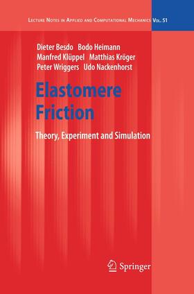 Besdo / Heimann / Klüppel |  Elastomere Friction | eBook | Sack Fachmedien