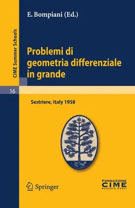 Bompiani |  Problemi di geometria differenziale in grande | Buch |  Sack Fachmedien