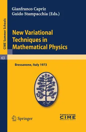 Capriz / Stampacchia |  New Variational Techniques in Mathematical Physics | Buch |  Sack Fachmedien