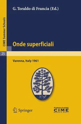 Toraldo di Francia |  Onde superficiali | Buch |  Sack Fachmedien