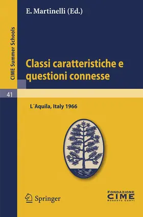 Martinelli |  Classi caratteristiche e questioni connesse | Buch |  Sack Fachmedien