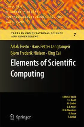 Tveito / Langtangen / Nielsen |  Elements of Scientific Computing | eBook | Sack Fachmedien