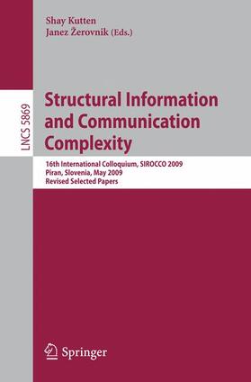 Žerovnik / Kutten |  Structural Information and Communication Complexity | Buch |  Sack Fachmedien