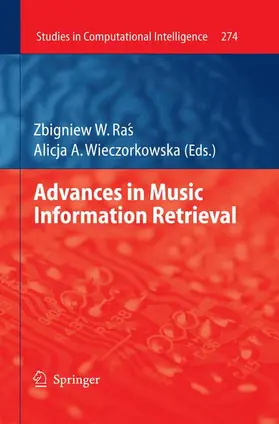 Wieczorkowska / Ras |  Advances in Music Information Retrieval | Buch |  Sack Fachmedien