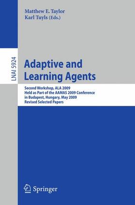 Tuyls / Taylor |  Adaptive Learning Agents | Buch |  Sack Fachmedien