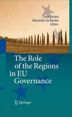 Panara / De Becker |  Role of the Regions in EU Governance | Buch |  Sack Fachmedien