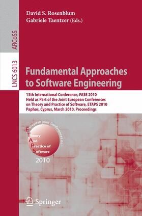Taentzer / Rosenblum |  Fundamental Approaches to Software Engineering | Buch |  Sack Fachmedien