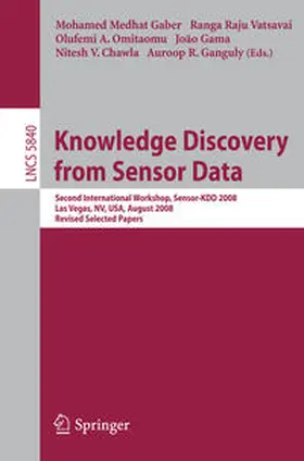 Gaber / Vatsavai / Omitaomu |  Knowledge Discovery from Sensor Data | eBook | Sack Fachmedien