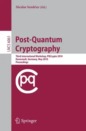 Sendrier |  Post-Quantum Cryptography | Buch |  Sack Fachmedien