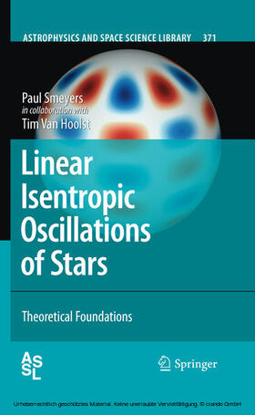 Smeyers / Van Hoolst |  Linear Isentropic Oscillations of Stars | eBook | Sack Fachmedien
