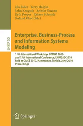 Bider / Halpin / Krogstie |  Enterprise, Business-Process and Information Systems Modeling | eBook | Sack Fachmedien