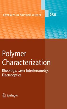 Joanny / Dus?ek |  Polymer Characterization | Buch |  Sack Fachmedien