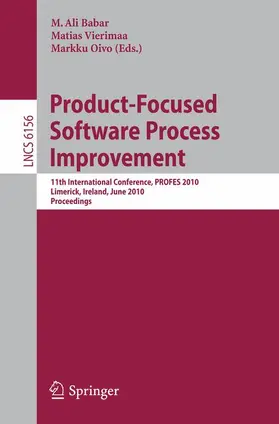 Ali Babar / Vierimaa / Oivo |  Product-Focused Software Process Improvement | Buch |  Sack Fachmedien