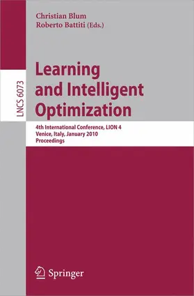 Blum / Battiti |  Learning and Intelligent Optimization | Buch |  Sack Fachmedien