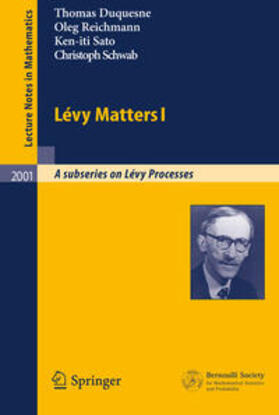 Duquesne / Barndorff-Nielsen / Reichmann |  Lévy Matters I | eBook | Sack Fachmedien