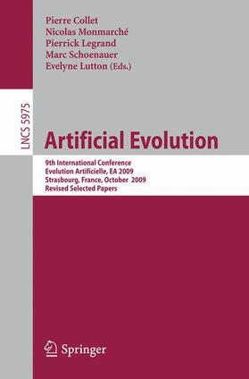 Collet / Monmarché / Legrand |  Artificial Evolution | Buch |  Sack Fachmedien