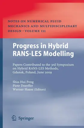 Peng / Doerffer / Haase |  Progress in Hybrid RANS-LES Modelling | Buch |  Sack Fachmedien