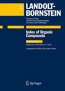 Peters / Vill / Bauhofer |  Compounds with 20 to 136 Carbon Atoms | Buch |  Sack Fachmedien