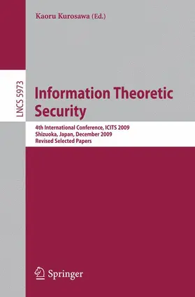 Kurosawa |  Information Theoretic Security | Buch |  Sack Fachmedien