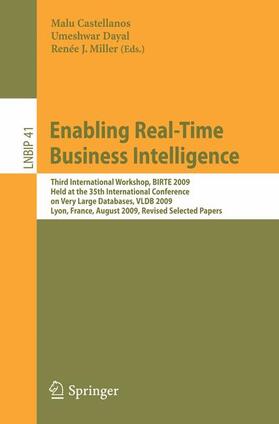 Castellanos / Dayal / Miller |  Enabling Real-Time Business Intelligence | Buch |  Sack Fachmedien