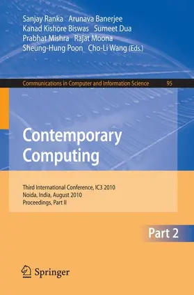 Ranka / Banerjee / Biswas |  Contemporary Computing | Buch |  Sack Fachmedien