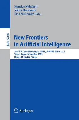 Nakakoji / Murakami / McCready |  New Frontiers in Artificial Intelligence | Buch |  Sack Fachmedien