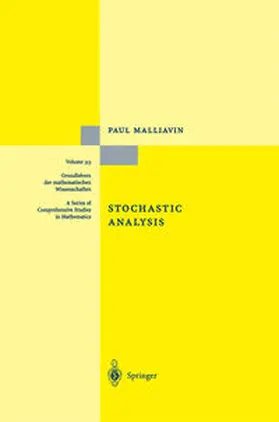 Malliavin |  Stochastic Analysis | eBook | Sack Fachmedien