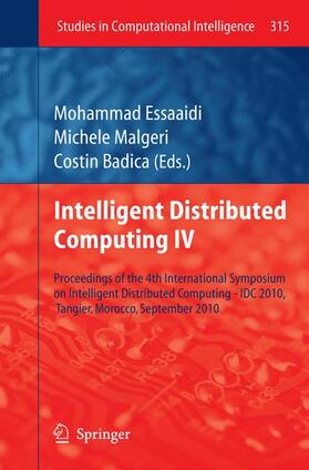 Essaaidi / Badica / Maugeri |  Intelligent Distributed Computing IV | Buch |  Sack Fachmedien