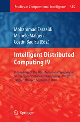 Essaaidi / Maugeri / Badica |  Intelligent Distributed Computing IV | eBook | Sack Fachmedien