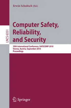 Schoitsch |  Computer Safety, Reliability, and Security | eBook | Sack Fachmedien