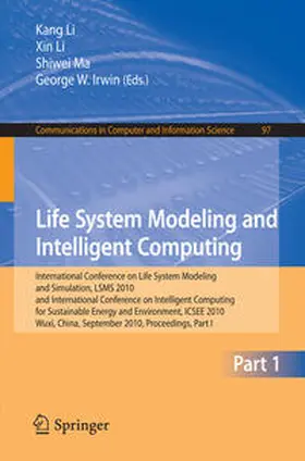 Li / Ma / Irwin | Life System Modeling and Intelligent Computing | E-Book | sack.de