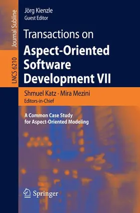  Transactions on Aspect-Oriented Software Development VII | Buch |  Sack Fachmedien