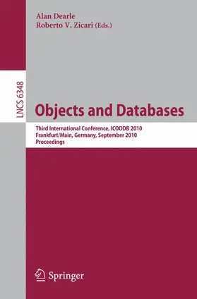 Dearle / Zicari |  Objects and  Databases | Buch |  Sack Fachmedien