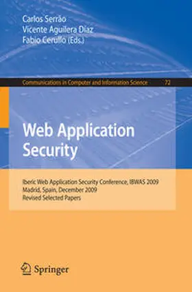 Serrao / Aguilera / Cerullo | Web Application Security | E-Book | sack.de