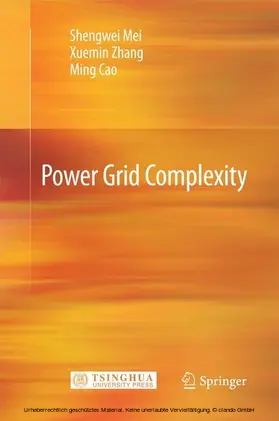 Mei / Zhang / Cao |  Power Grid Complexity | eBook | Sack Fachmedien