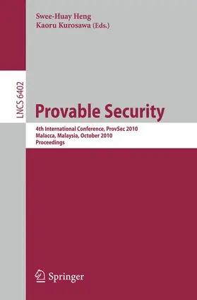 Kurosawa |  Provable Security | Buch |  Sack Fachmedien