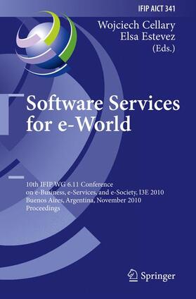 Estevez / Cellary |  Software Services for e-World | Buch |  Sack Fachmedien