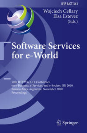 Cellary / Estevez |  Software Services for e-World | eBook | Sack Fachmedien