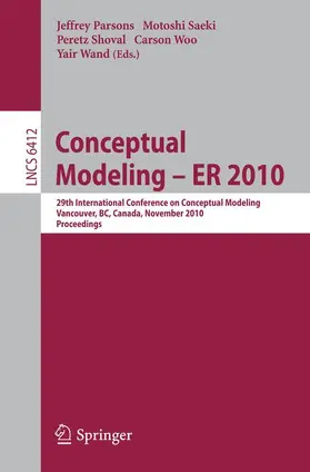 Parsons / Saeki / Shoval |  Conceptual Modeling – ER 2010 | Buch |  Sack Fachmedien