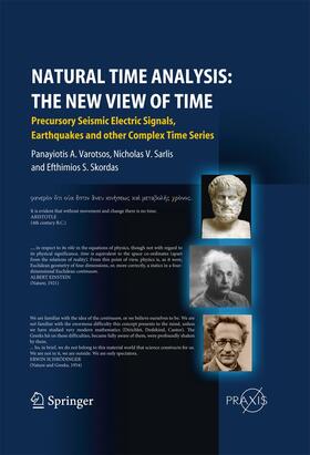 Varotsos / Sarlis / Skordas |  Varotsos, C: Natural Time Analysis | Buch |  Sack Fachmedien