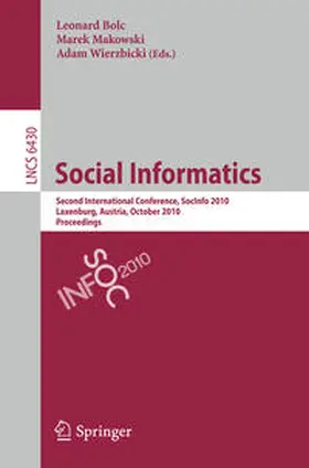 Bolc / Makowski / Wierzbicki |  Social Informatics | eBook | Sack Fachmedien