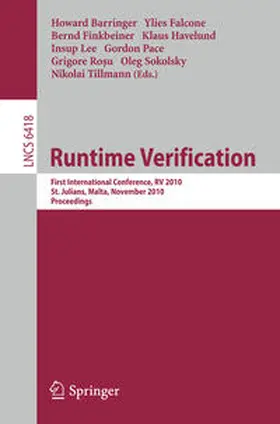 Barringer / Falcone / Finkbeiner |  Runtime Verification | eBook | Sack Fachmedien