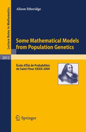 Etheridge |  Some Mathematical Models from Population Genetics | Buch |  Sack Fachmedien