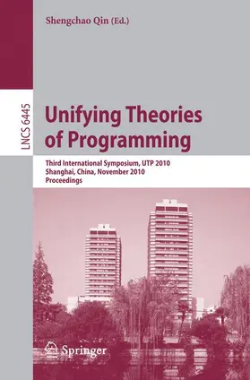 Qin |  Unifying Theories of Programming | Buch |  Sack Fachmedien