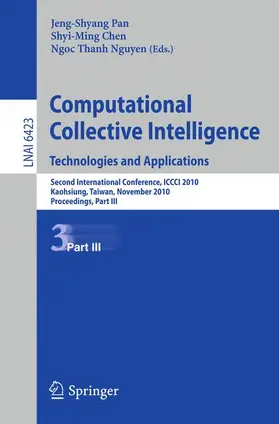 Pan / Chen / Nguyen |  Computational Collective Intelligence. Technologies and Applications | Buch |  Sack Fachmedien