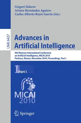 Sidorov / Hernández Aguirre / Reyes Garcia |  Advances in Artificial Intelligence | Buch |  Sack Fachmedien